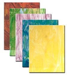 spalvoti vitražų stiklai įvairių spalvų spectrum